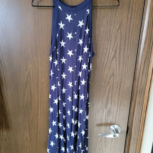 Old Navy Star Swing Dress! Perfect for the 4th of July! Size M - Picture 3 of 8